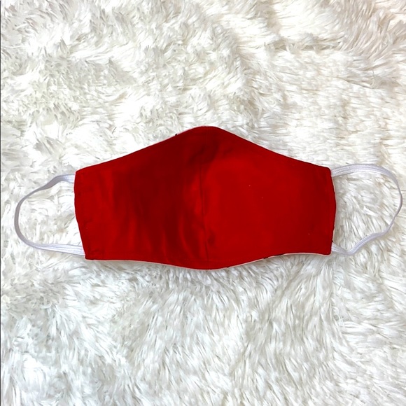 HANDMADE Christmas Lights Holiday Face Mask - Picture 4 of 6